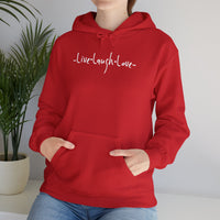 “Live, Laugh, Love” Hoodie.