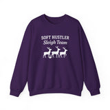 Soft Hustler Sleigh Team Christmas Crewneck