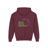 Your Story Matters. You Matter. (Kids Hoodie)