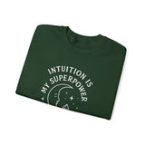 INTUITION IS MY SUPERPOWER - Moon Phase Crewneck