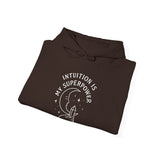 INTUITION IS MY SUPERPOWER - Moon Phase Hoodie