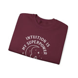 INTUITION IS MY SUPERPOWER - Moon Phase Crewneck