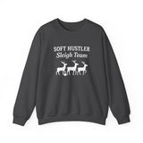 Soft Hustler Sleigh Team Christmas Crewneck