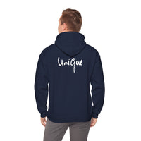 “I AM UNIQUE” Hoodie, by Sarah