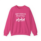 Soft Hustler Sleigh Team Christmas Crewneck