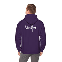 “I AM UNIQUE” Hoodie, by Sarah