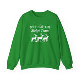 Soft Hustler Sleigh Team Christmas Crewneck