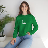 “I AM LOVE-ING THE CREW” Neck Sweater