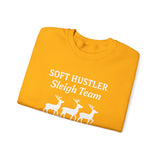 Soft Hustler Sleigh Team Christmas Crewneck
