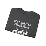 Soft Hustler Sleigh Team Christmas Crewneck