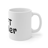 Soft Hustler Mug – Minimalist Affirmation Coffee Cup for Mindful Entrepreneurs