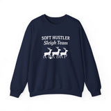 Soft Hustler Sleigh Team Christmas Crewneck