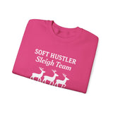 Soft Hustler Sleigh Team Christmas Crewneck