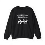 Soft Hustler Sleigh Team Christmas Crewneck