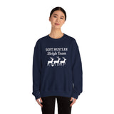 Soft Hustler Sleigh Team Christmas Crewneck