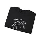 INTUITION IS MY SUPERPOWER - Moon Phase Crewneck